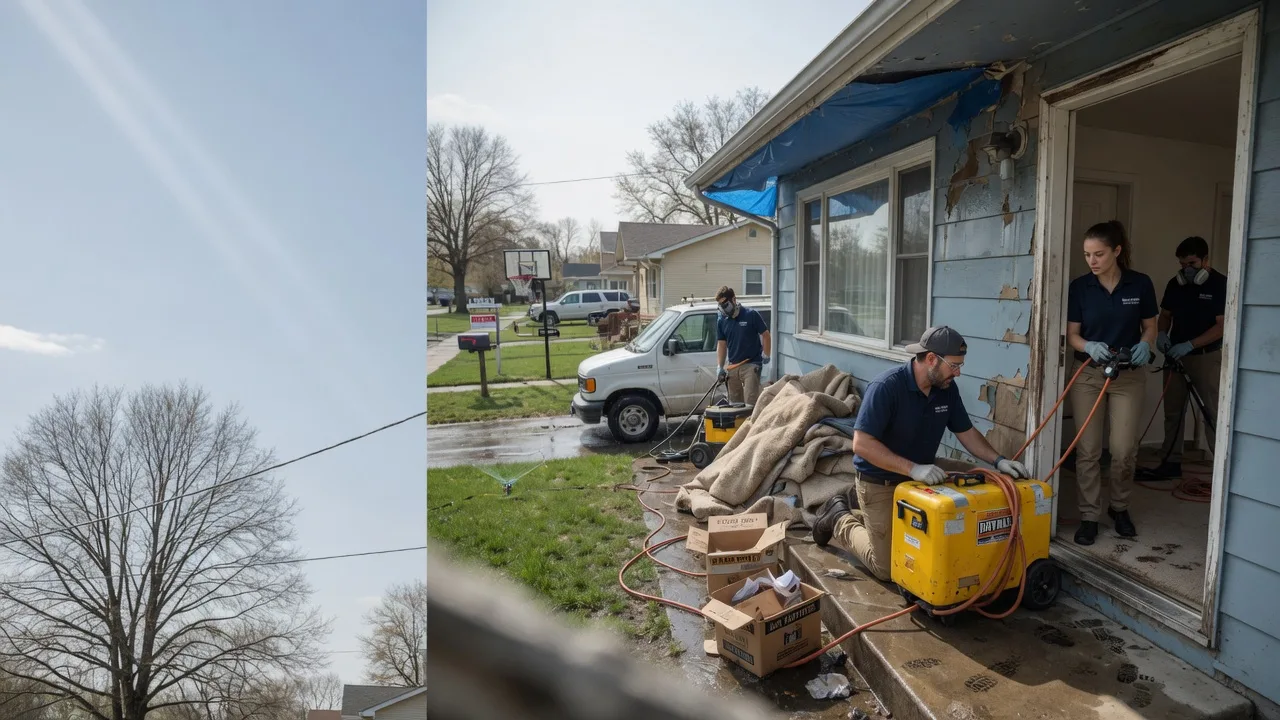 Basement Flood Cleanup in Covington, VA near me